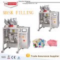 Remplissage de masque facial et fabrication de machine de cachetage